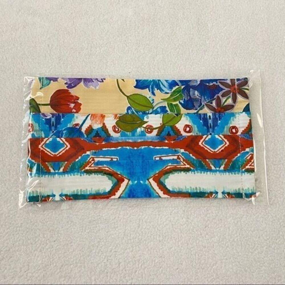 Johnny Was Cotton Sateen Floral Mask